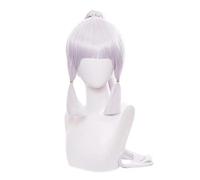 WHBHD 2022 GENSHIN Impact KAMISATO AYAKA Cosplay Halloween Largo Largo PONIZADOR DE PONIZADORES TEMPETES TEMPLOS SINTÉTICO Pelo DE Pelo DE Pelo Cosplay Pelo DE Anime
