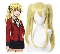 WHBHD 2022 Kakegurui Jugador Compulsivo Anime Mary Saotome Cosplay Peluca Cosplay Accesorios de Traje Anime Mujeres Cosplay Pelucas