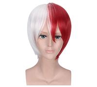 WHBHD 2022 Mi héroe Academia SHOTOS TODOROKI Cosplay Wig Anime LOS Persona DE ANIMIENTO COSTALES Cosplay Accesorios de Disfraces for Adultos Adultos