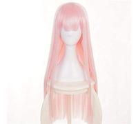WHBHD Anime Cosplay Wig Querida en el 02 Cero Dos Pelucas Rosas Comic- con Carnaval de Navidad Fiesta de Halloween Vida Diaria Hombres y Mujeres