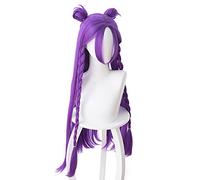 WHBHD Carácter de Juego K/da Pelucas de Cosplay Akali Kda Pelo sintético Resistente al Calor perucas Cosplay K/da Ahri Kaisa Wig Cosplay