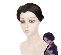 WHBHD Cosplay Accesorio Anime Demon Slayer: Kimetsu No Yaiba Cosplay Largo Curly Hair Peluca Sintética Gold Marrón Gradiente Rojo Corta Red Straight Wig ( Color : Platinum Blonde , Size : One Size )