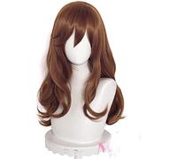 WHBHD Hori Kyoko kyouko Anime Hori-San a miyamura-kun horimiya Cosplay Largo marrón Peluca Pelo Resistente al Calor sintético Cabello sintético + Peluca Gorra
