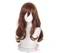 WHBHD Hori Kyoko kyouko Anime Hori-San a miyamura-kun horimiya Cosplay Largo marrón Peluca Pelo Resistente al Calor sintético Cabello sintético + Peluca Gorra