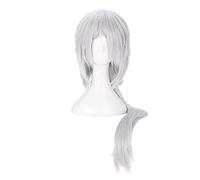 WHBHD Jiraiya Cosplay Pelo Pelo Longa Longa LUGA DE Pantalla DE Panel Pelo SINTÉTICO SINTÉTICO Pelo DE Pelo + Cape DE Pelo