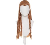 WHBHD Juego Genshin Impact Aloy Brown Brown Brawns Peluca Cosplay Traje Resistente al Calor Pelucas Sintéticas Pelucas Pelucas de Halloween Paly