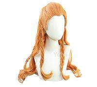 WHBHD Juego GENSHIN Impact Aloy Cosplay Peluca Larga Marrón Braiding Pelucas Cosplay Pelucas Pelucas Sintéticas Resistentes al Caliente Peluca Peluca Peluca