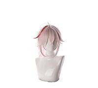 WHBHD Juego genshin impactar kazuha Cosplay Peluca 36 cm Corto Anime Resistente al Calor Pelucas sintéticas Halloween 1.6 Versión Peluca de carácter