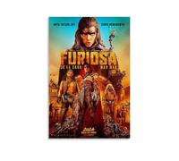 WHBRFO Furiosa A Mad Max Saga Póster decorativo para dormitorio, arte estético, pintura decorativa para pared, lienzo mural, pintura para sala de estar, estilo sin marco, 20 x 30 cm