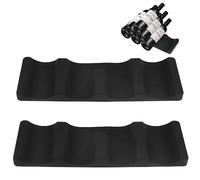 WHC 2 unidades de soporte para botellas y frigorífico, universal, de silicona suave, apilable, organizador de botellas para cocina, encimera, despensa
