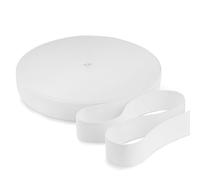 WHC Bande Elastique Couture Blanc 30mm X 40m Mètres de Long, Élastique Couture, Ruban Elastique, Bande Élastiques De Couture pour La Couture, Pour La Maison, Le Bricolage, L'Artisanat