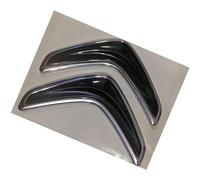 whchion Coche Insignia del Logotipo, para Citroen C4 / C4 Aircross / C4 Cactus / C4 Picasso 3D Insignia Pegatina Autoadhesivo Letras Pegatina Emblema Modelado