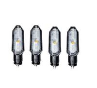 WHDsunQQ moto indicador luces Intermitente de motocicleta 12 V con flujo agua, doble color, para CB150R CRF250L ADV150 CBR650F NC750X XADV 750