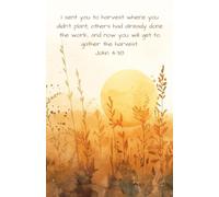 Wheat Field John 4:38 Harvest Journaling Notebook