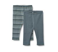 WHEAT Leggings 'Jules' azul paloma / marrón / blanco 56 azul paloma / marrón / blanco