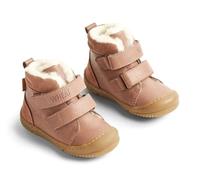 Wheat Snug Tex Baby-Zapatos para niños Unisex (80% Piel, 20% Ante Transpirables, Resistentes al Agua), bebé, 2163 Dusty Rouge, 22 EU