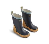 Wheat Unisex Niños Welly Botas de goma impermeables, 1432 Navy, 24 EU