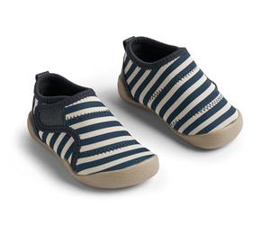 Wheat Zapatillas de Playa Shawn-Unisex-100% Neopreno, Zapatos para Agua Unisex niños, 1325 Indigo Stripe, 28 EU