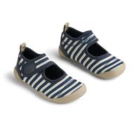 Wheat Zapatillas de Playa Wavey-Unisex-100% Neopreno, Zapatos para Senderismo Unisex niños, 1325 Indigo Stripe, 23 EU
