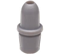 Wheaton 242405 Punta De Polietileno Para Frasco Cuentagotas Para Tapa De Rosca 8-425 Y Frasco Cuentagotas De 42007 ml, 8 mm De Diámetro (Caja De 100), Gris