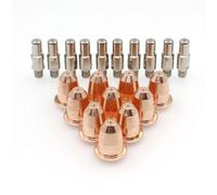 WheatThrive 20 piezas de electrodo de soplete cortador de plasma y puntas de boquilla de 0,8 mm para Klutch 275i 375i P400DV P300i