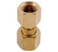 WheatThrive Adaptador CGA 320 a 580, conector de cilindro de gas de latón, para regulador de argón, soldadura TIG MIG, a prueba de fugas, paquete