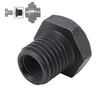 WheatThrive Adaptador de mandril de torno de madera, convertidor de rosca de husillo, M18 x 2.5 a 1 pulgada x8TPI, alta rigidez para carpintería, CNC, 1 unidad