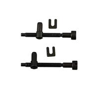 WheatThrive Ajustador de cadena de motosierra, tornillo tensor, pieza de metal para 61 66 266 268 272 XP281 288 162, repuesto 501537101, 2 unidades