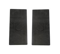WheatThrive Almohadilla trasera para lijadora, alfombrilla de lijado de espuma, 2 almohadillas de esponja para 9045, repuesto autoadhesivo, color negro