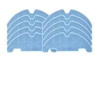 WheatThrive Almohadillas lavables, paños de limpieza reutilizables, repuesto de microfibra para Lefant M330 Pro, M310 Ultra, OKP L6A Robot Aspiradora, paquete de 4