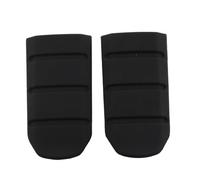 WheatThrive Almohadillas para pedal delantero del conductor, almohadilla para reposapiés de motocicleta para Honda GL1800 2018-2024, agarre antideslizante de goma negra, fácil de instalar, par