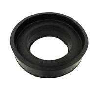 WheatThrive Arandela cónica de goma, sello de cisterna de inodoro, junta de sartén para conexión de cuenco de inodoro, anillo de dona suave, agujero de 53 mm, reparación de baño