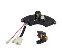 WheatThrive AVR Regulador de voltaje, regulador de generador, pieza de potencia de 6500 W, rectificador de media luna ajustable para Harbor Freight Predator Honda Champion 3 kW-10 kW