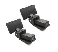 WheatThrive Bisagra giratoria para tocadiscos, bisagra de cubierta antipolvo para AT LP120 LP60X LP5, plástico resistente, paquete de 2
