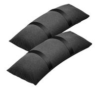 WheatThrive Bolsas de arena, bolsas de peso, bolsas de arena rellenables para base de sombrilla de jardín, diseño de arco 600D resistente a la intemperie, ancla resistente para muebles de patio