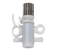 WheatThrive Bomba de aceite de motosierra eléctrica, lubricante de cadena de sierra, pieza de repuesto SF140, montaje de plástico de metal, lubricación eficiente para corte de madera