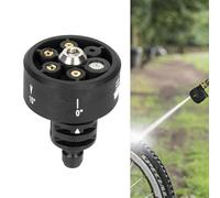 WheatThrive Boquilla de lavado de alta presión, punta de pulverización para WORX WG629 WU629 WG630, cabezal de limpieza multiángulo 6 en 1, conexión rápida de 1/4 pulgadas, color negro