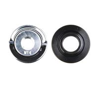 WheatThrive Brida de bloqueo de amoladora angular, tuerca de liberación rápida M14, portabrocas autoblocante para SDS, sujeción segura de disco, 1200 W, 11000 RPM, 2 unidades