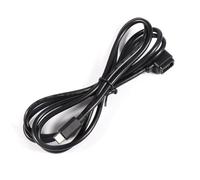 WheatThrive Cable de carga para bicicleta, cable de cambio electrónico, para Shimano Di2 105, cable de aleación de 12 velocidades, 1,5 m, color negro