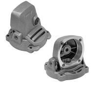 WheatThrive Carcasa de cabezal de amoladora angular, pieza de repuesto de aluminio, cubierta protectora, para amoladoras Makita 3110 3010, 71 x 76 mm, accesorio para herramientas eléctricas