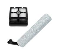 WheatThrive Cepillo de rodillo de repuesto, juego de filtros para aspiradora Dreame G10 Pro en seco y húmedo, piezas de limpieza eficientes, plástico, paquete
