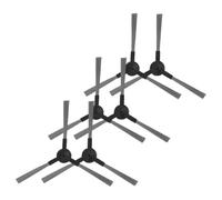WheatThrive Cepillo lateral de repuesto, cepillo de aspiradora robot, accesorios de limpieza para Nedis WIFIVCR001CBK, WIFIVCB01, nailon duradero, 3/5 pares