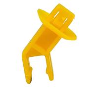 WheatThrive Clip de sujeción para capó, retenedor de capó, cierre de cubierta del motor para Ford Focus, Fiesta, Kuga, C-Max, ajuste directo, plástico amarillo, OEM 1729997, AM51-16828-AB, paquete