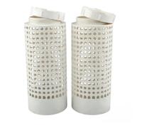 WheatThrive Cubo de compostaje para jardín, tubo de compostaje de PVC que ahorra espacio con tapa segura y ventilador para macetas pequeñas y camas elevadas