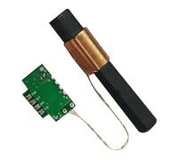 WheatThrive DCF77 Módulo receptor, módulo de tiempo de radio de 77,5 kHz, antena DCF para Arduino, placa de circuito de sincronización de reloj, 1 paquete