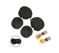 WheatThrive Escobilla de carbono, tapa de cepillo, cubierta para Makita BGA450, BGA452, DGA452, GA400, BGA402, alta resistencia al desgaste, 1 par