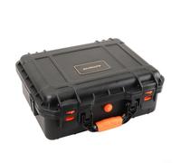 WheatThrive Funda de transporte para DJI con tapa impermeable, caja de almacenamiento de EVA con bandeja protectora a prueba de golpes en el interior, como lo muestra la imagen