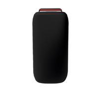 WheatThrive Funda protectora con soporte de micrófono para JBL PartyBox 110 y 120, resistente al polvo, con soporte para micrófono integrado, color negro