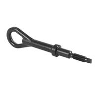WheatThrive Gancho de remolque, ojo de remolque, punto de recuperación para C2 C3 C5 C8 1007 206 307 407, pieza de repuesto directa de metal negro 674414