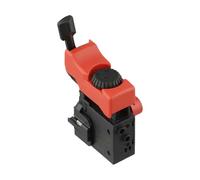WheatThrive Interruptor de gatillo, interruptor de taladro de impacto, pieza de repuesto, para Metabo SBE650 BE561 560, 343409980 343409560, negro y rojo, 1 paquete